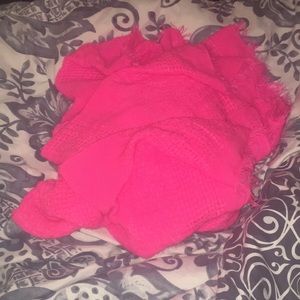 Hot Pink Infinity Scarf - Old Navy